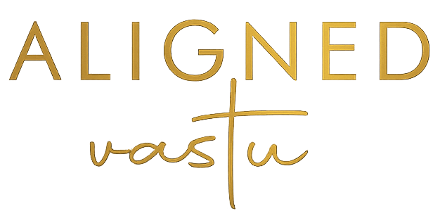 Aligned Vastu Text Logo